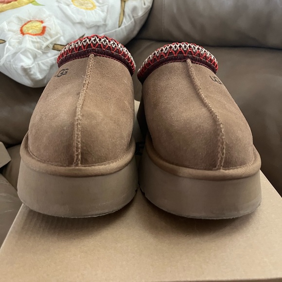 UGG Tazz Chestnut Slippers Size 7 - Picture 5 of 12